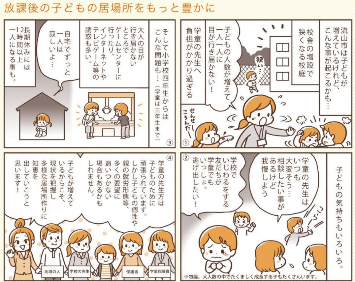 平成28年第2回定例会 一般質問 ②子どもが急増している流山市において必要な学童保育の量と質の確保策について